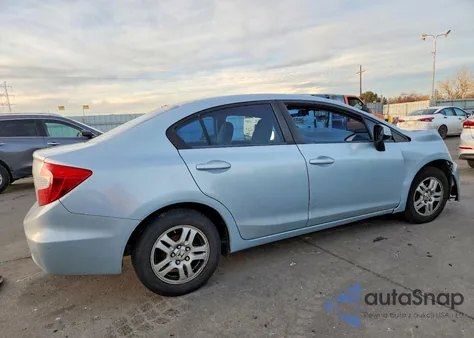 2012 Honda Civic Lx from USA, damaged, VIN 19XFB2F53CE023867